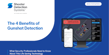 SDS Four Benefits of Gunshot Detection Whitepaper
