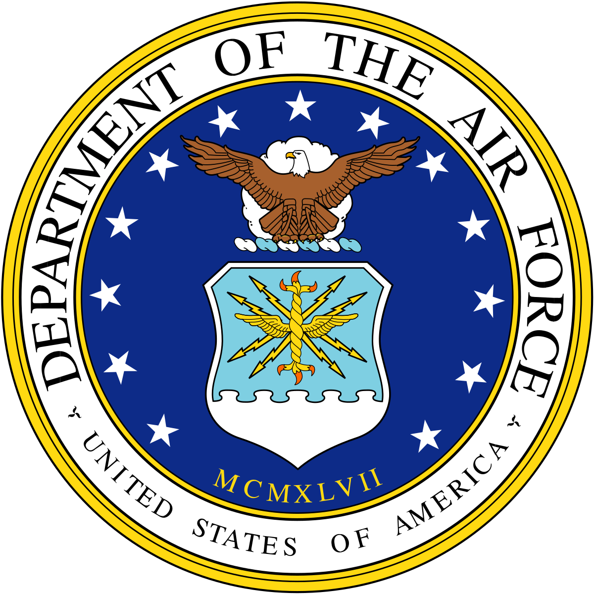 Department of the Air Force - United States of America Logo