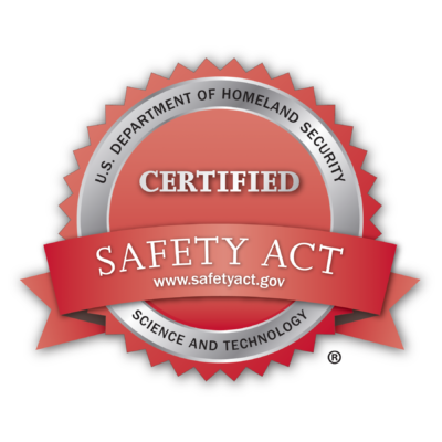 U.S. Department of Homeland Security - Science and Technology, Certified Safety Act (www.safetyact.gov) Seal