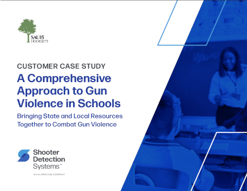 Customer Case Study - A Comprehensive approach to gun violence in schools - bringing state and local reosurces together to combat gun violence