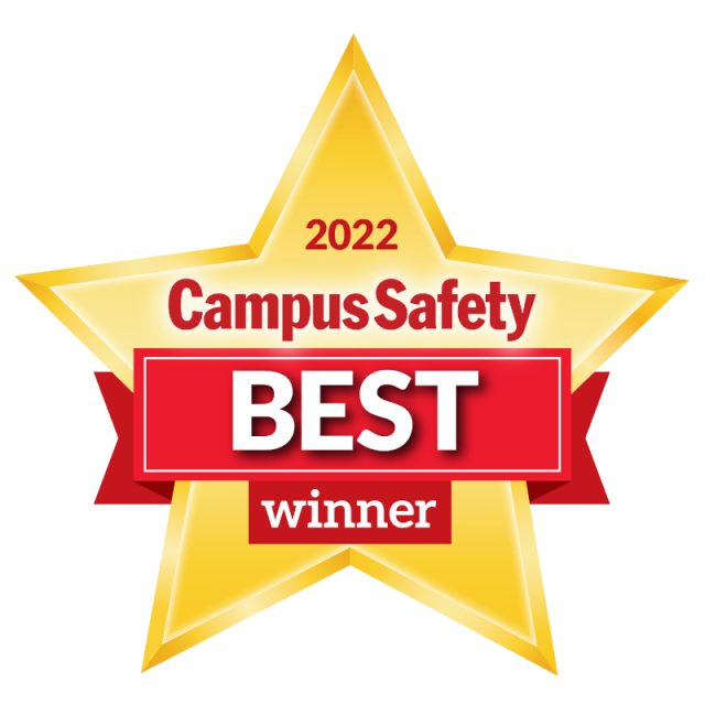 2022 Campus Safety BEST Award logo