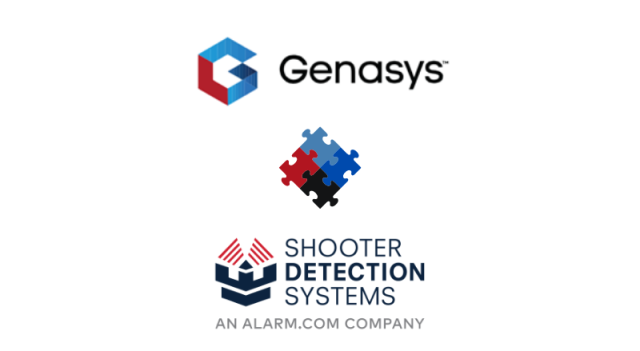 Genasys Inc and Shooter Detection Systems logos